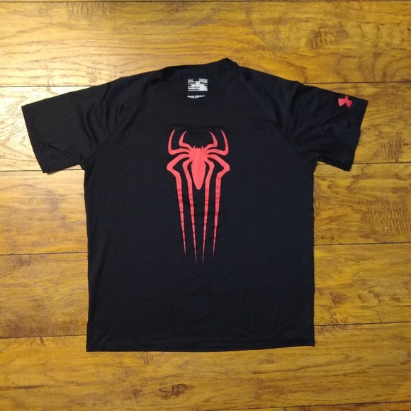 black spiderman under armour